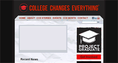 Desktop Screenshot of collegechangeseverything.org